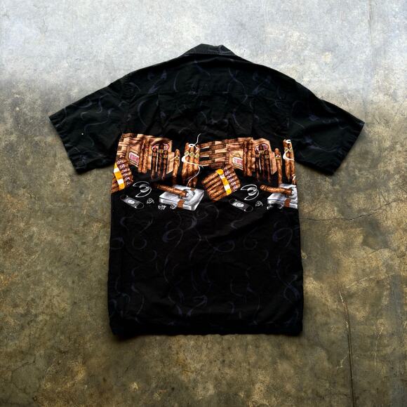 Rare Vintage‎ Pacific Legend Cigar Wraparound Shirt - Picture 5 of 5